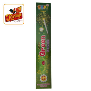 15 cm Green Sparklers