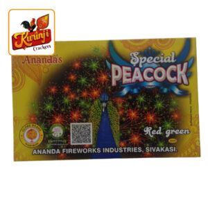 Special Peacock (Red & Green)